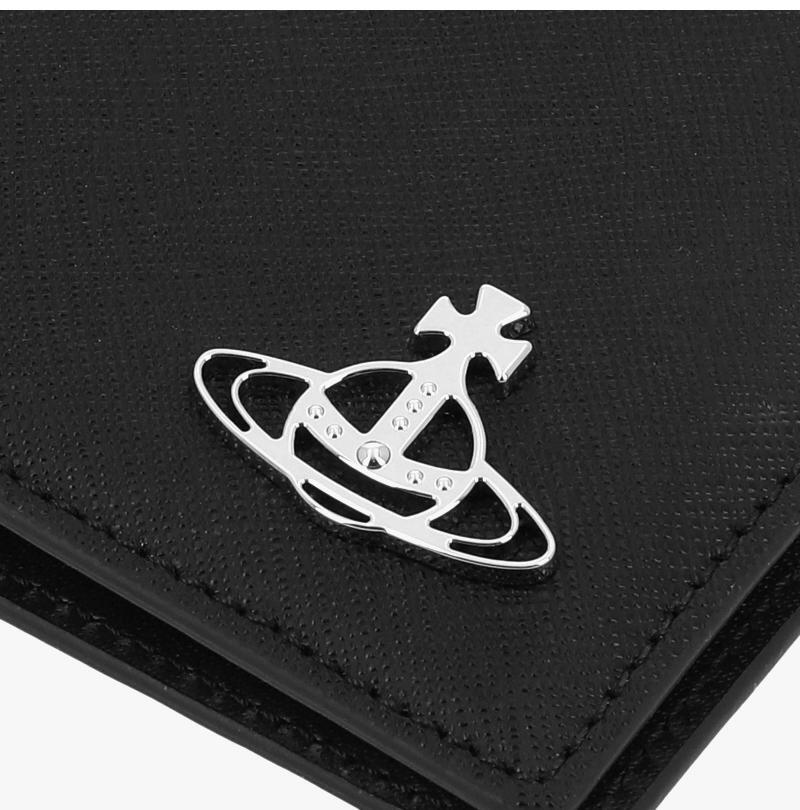 ★Vivienne Westwood★ 25SS Vivienne Westwood Wallet 5115002M Vivienne Westwood 5115002PM L001N N401 Saffiano Half Wallet