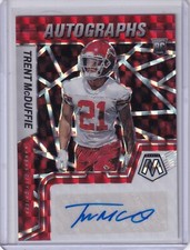 Trent McDuffie 2022 Panini Mosaic Red Choice Fusion Prizm Rc Auto