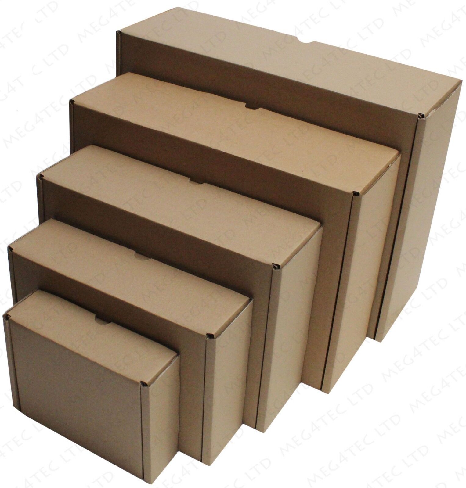 WHITE OR BROWN SHIPPING CARDBOARD BOXES POSTAL MAILING GIFT PACKET SMALL PARCEL