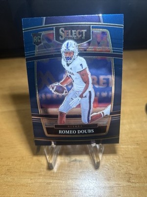 2022 Panini Select Draft Picks #16 Romeo Doubs Blue (Retail Base)
