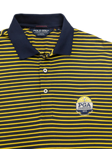 Vintage Ralph Lauren Preppy Performance Polo Mens M Golf PGA Championship - Picture 8 of 10