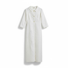 Vintage 1950s Bride Lace Silk Coat Topper XS/S Ivory Long Lined Wedding Mod