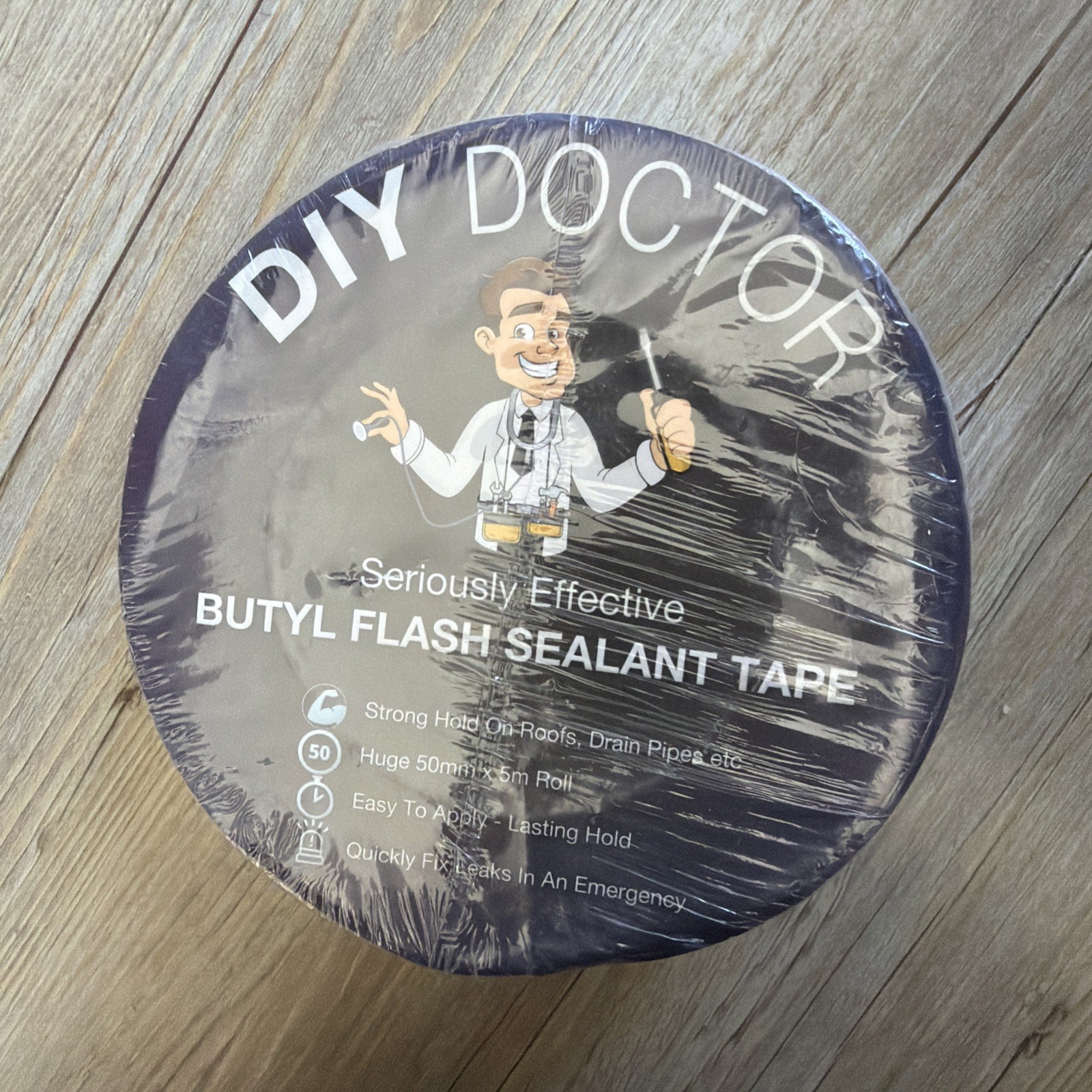 DIY Doctor Waterproof Tape for Leaks – 1 Pack of 50mm x 5m - Butyl x