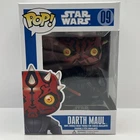 Funko Pop! #09 Darth Maul (Blue Box/Large Font) Star Wars (Vaulted)