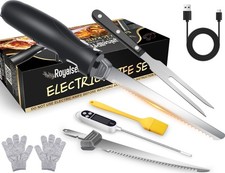 Cordless Rechargeable Easy Slice and Assemble with Storage Case, Wireless Ser...