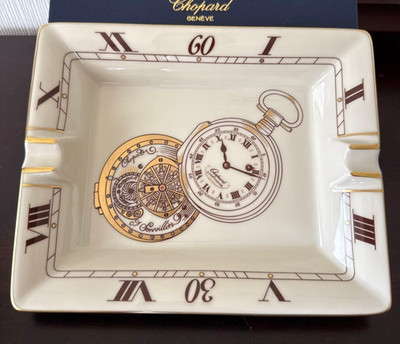 Chopard Limited Ed 500 Gold Ashtray Not for Sale Used Rare From Japan NEW
