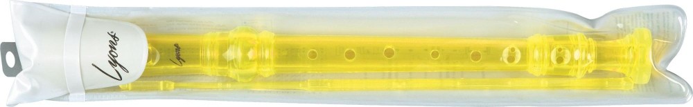 Lyons Soprano Recorder Transparent Yellow