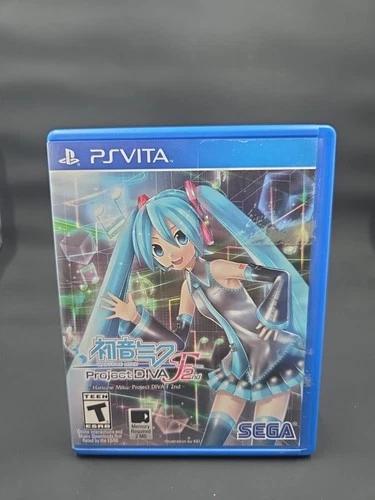 Hatsune Miku Project Diva F 2nd PlayStation Vita CIB COMPLETE