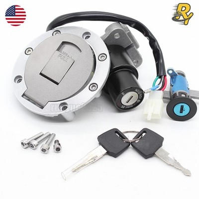 Ignition Switch Lock Fuel Gas Cap Key Set For Yamaha TZR125 150 TZM150 TDM850 US