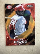 2017 Topps Fire - TONY PEREZ *Orange* #’d/299 #67 REDS