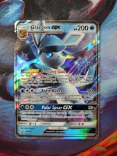Glaceon GX SM147 - PROMO STELLA NERA FULL ART QUASI NUOVA - Carta Pokemon TCG 2018