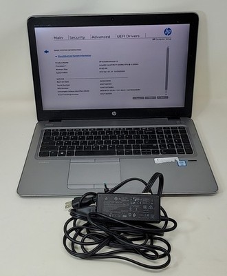 HP ELITEBOOK 850 G3 V2W72UT-ABA Laptop Intel I7-6500U 8GB 512GB SEE NOTES
