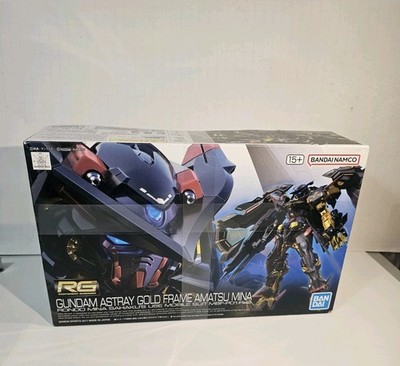 Bandai RG(24) 1/144 Gundam Astray Gold Frame Amatsu Mina Mobile Suit Model Kit