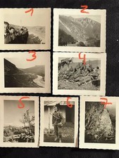 German 1941 7 X Höhe 520 Soldaten Greece Griechenland photo album Balkan