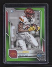 2025 Bowman University Chrome #123 Chase Sowell Lime Green Refractor #/275