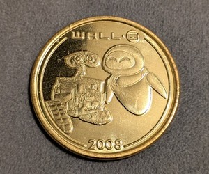 Disney Pixar Wall-E 2008 Coin