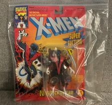 Marvel Comics X-Men Super Suction Night Crawler Toy Biz 1993 Sealed