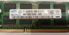 Samsung 4GB DDR3 SO-DIMM PC3-10600S  2Rx8