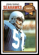 John Yarno 1979 Topps #78 Seattle Seahawks NFL READ FREE SHIPPING AutographDen