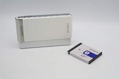 SONY Cyber-Shot DSC-T90 12MP Compact Digital Camera White Tested