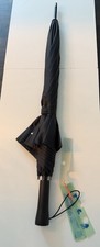 BRAND NEW Off-White Swimming Man Logo Long Umbrella Black White Virgil Abloh