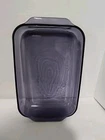 RARE VTG Pyrex #233 Amethyst Purple 13X9 Baking Dish USA 3QT Rectangle Lasagna