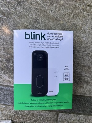 Blink Video Doorbell HD inkl. Sync Module 1   Neu & original versiegelt
