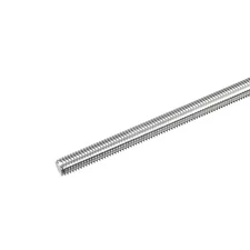 Fully Threaded Rod M8 x 400mm 1.25mm Pitch 304 Stainless Steel Right Hand