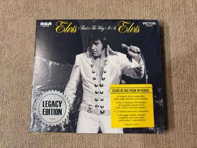 Elvis Presley Thats The Way It Is Legacy Edition Double CD Brand New 2014