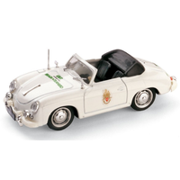 Porsche 356 Cabriolet Open Polizia Portoghese 1952 1:43 Brumm Forze Dell'ordine