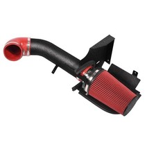 4 Black Cold Air Intakeheat Shield Kit For 99-06 Gmcchevy V8 4.8l5.3l6.0l