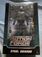 VALAVERSE FACTORY ACTION FORCE STEEL BRIGADE  6    FIGURE NEW IN BOX