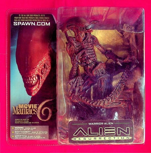 Movie Maniacs 6 - Alien Resurrection - Warrior - McFarlane Toys - 2003 - New!