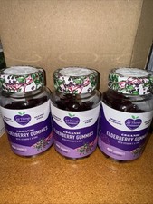 Lot Of 3 All Things Elderberry Organic Elderberry Plus 60ct Berry Gummies