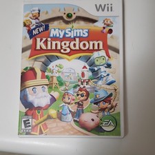 Electronic Arts MySims Kingdom Nintendo Wii Game, Manual, E-Everyone NTSC-U/C