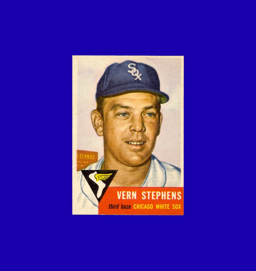 1953 Topps Vern Stephens #270 - RARE Hi # - Chicago White Sox - EX-MT