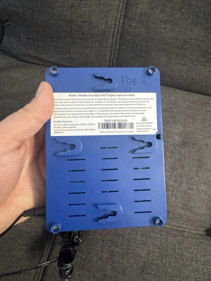 Cerca invisible Boundary Plus transmisor bucle único cerca para perros RIG00-11350 Foto 4 de 4