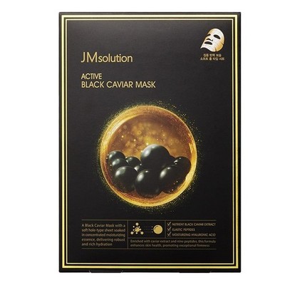 [JMsolution] Active Black Caviar Mask - 1pack (10pcs)