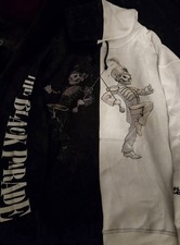 My Chemical Romance The Black Parade Hoodie Black White Sz 2 Nwot Mcr Pullover