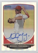 2013 Bowman Draft Chrome Prospect Refractor Michael Lorenzen #BCA-ML Auto xi6