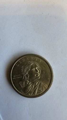 2000 P Sacagawea One Dollar Coin US Liberty Gold Uncirculated Philadelphia