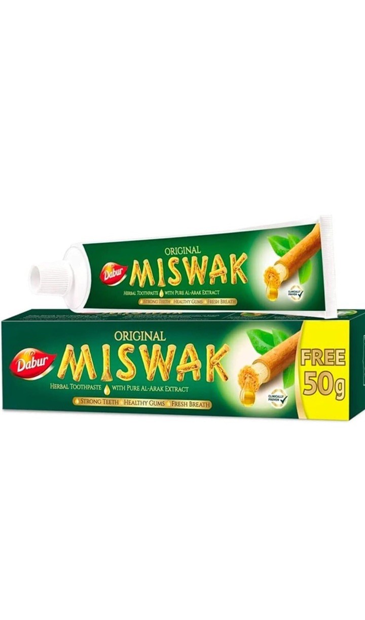 Dentifrice Miswak lot de 4 tubes 170g pour stopper le saignement