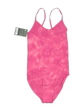 NWT ETHIKA Women Pink Bodysuit S