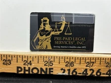 1990s Pre Paid Legal Services Inc Expired Membership Card Vintage