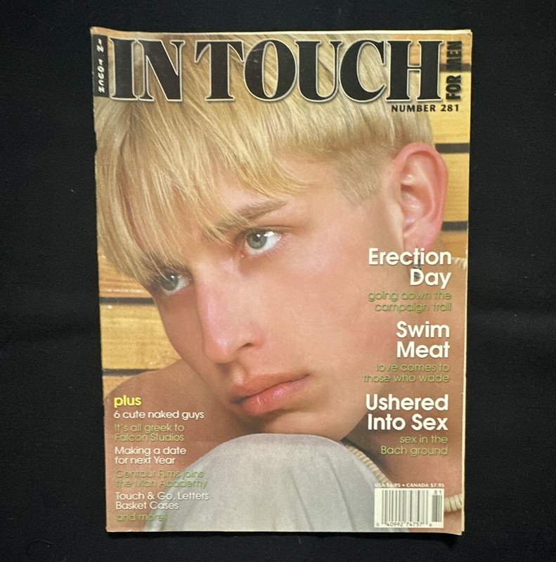 In Touch Magazine March 2000 Issue 281 Collector’s Edition Gay  Vintage