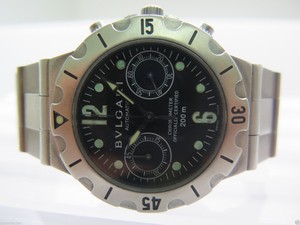 bulgari diagono scuba chronograph