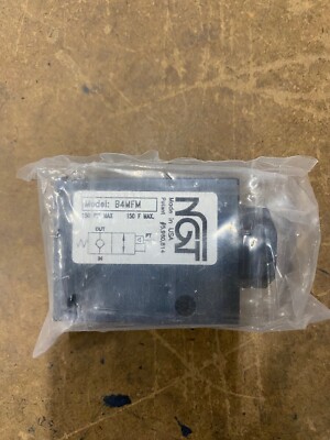 B4MFM NGT PO CHECK VALVE -NEW-
