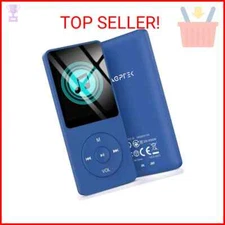 AGPTEK A02S 16GB MP3 Player 70 Hours Playback Lossless Sound Music Player Sup...