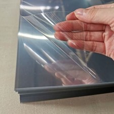 Glasklare Folie f&uuml;r Kundenstopper Klapprahmen Plakatrahmen DIN A1 A2 A3 A4 B1 B2