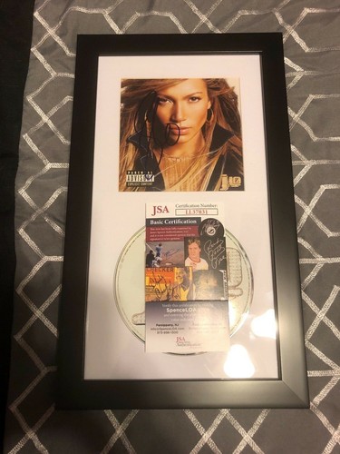 Álbum Jennifer Lopez Auténtico Autografiado "J.Lo" en Marco con Certificado de Autenticidad - Imagen 2 de 10